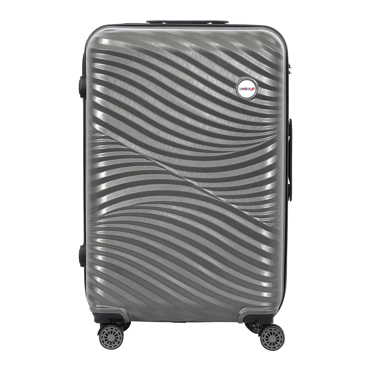 Biggdesign Moods Up Medium Suitcase with Wheels, Antracite, 24 Inch