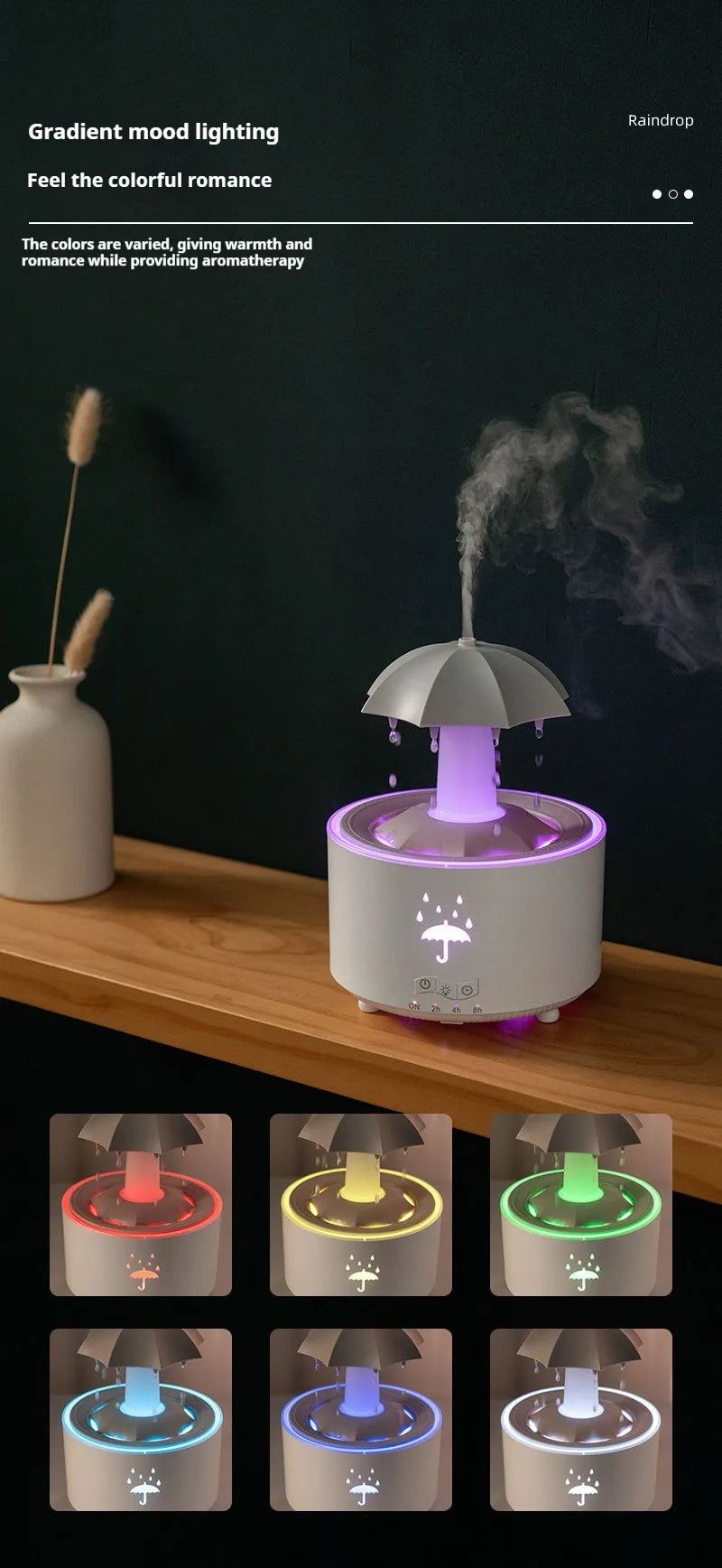 Raindrop Aromatherapy Humidifier