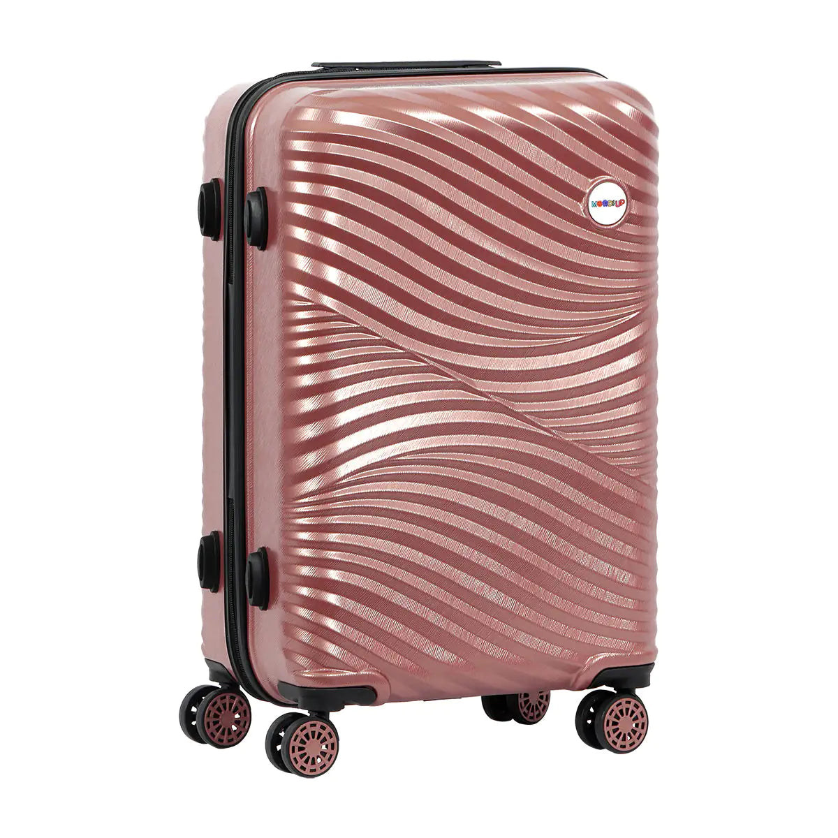 Biggdesign Moods Up Suitcase, Large, Rosegold, 28 Inch