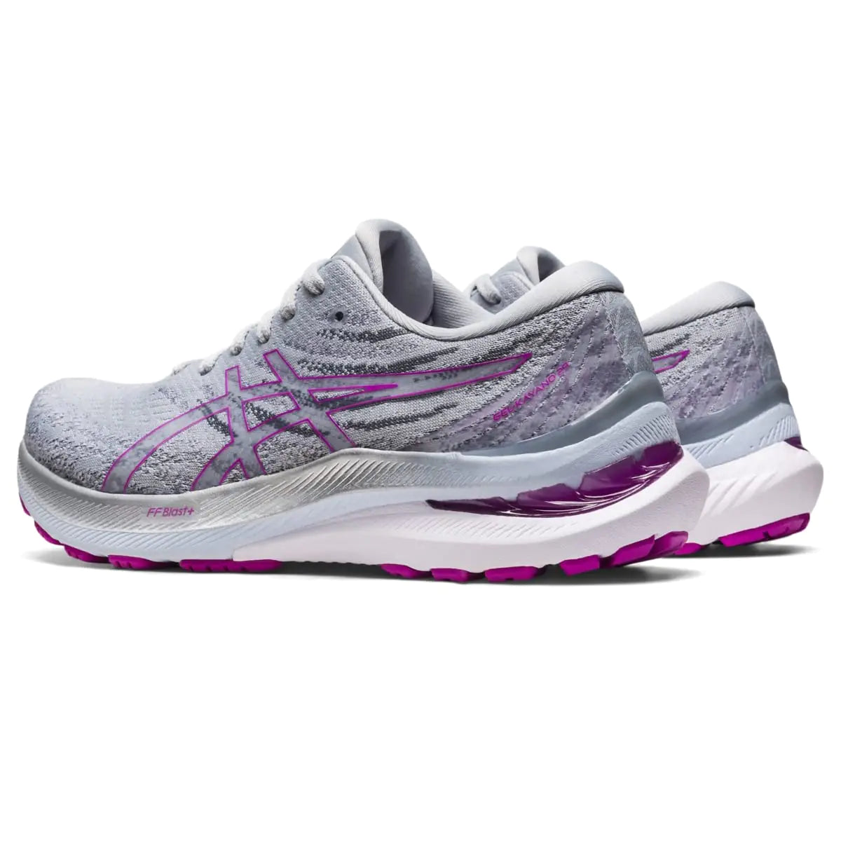 ASICS Women's Gel-Kayano 29 9.5 Wide Piedmont Grey/Orchid