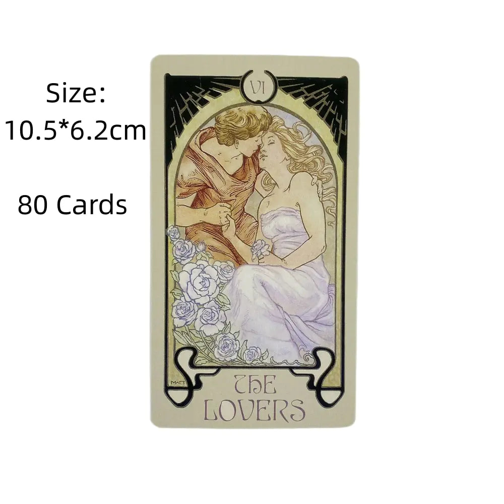 Ethereal Visions Illuminated Tarot Cards Deck Board Table Games For Party in Factory Price