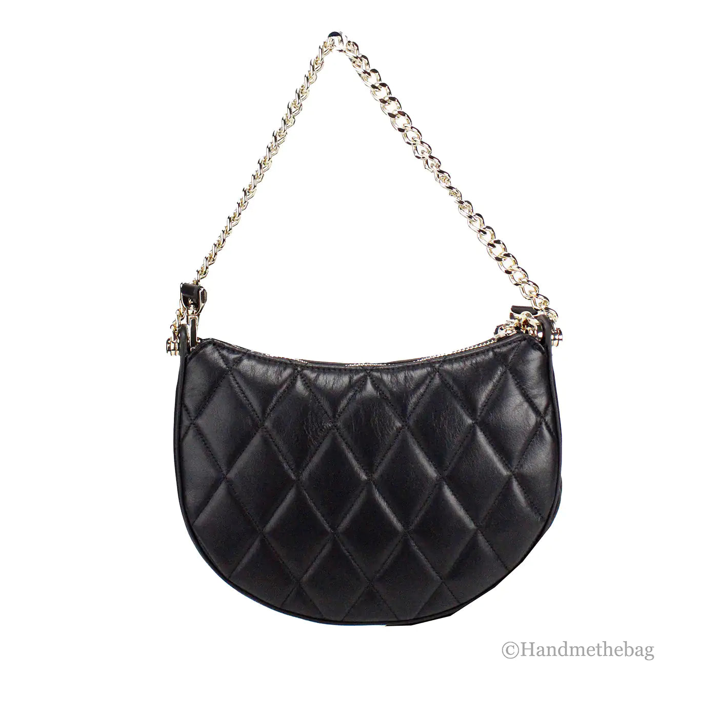 Kate Spade Carey Black Quilted Zip Top Crossbody Bag