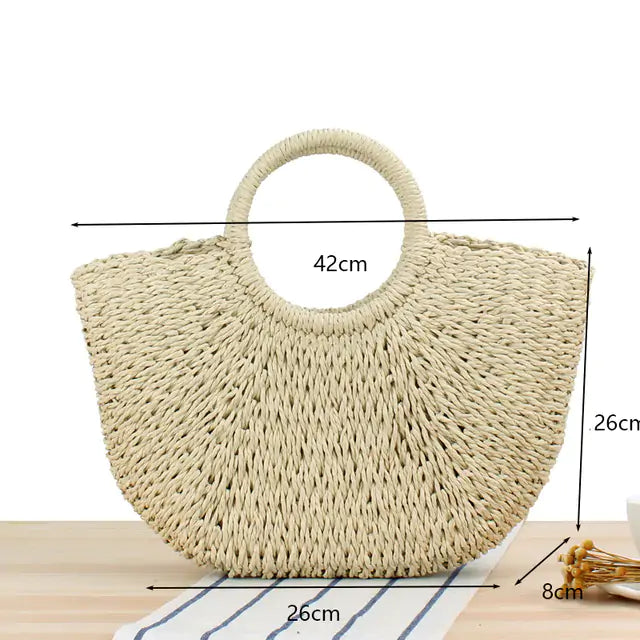 Handmade Straw Bag